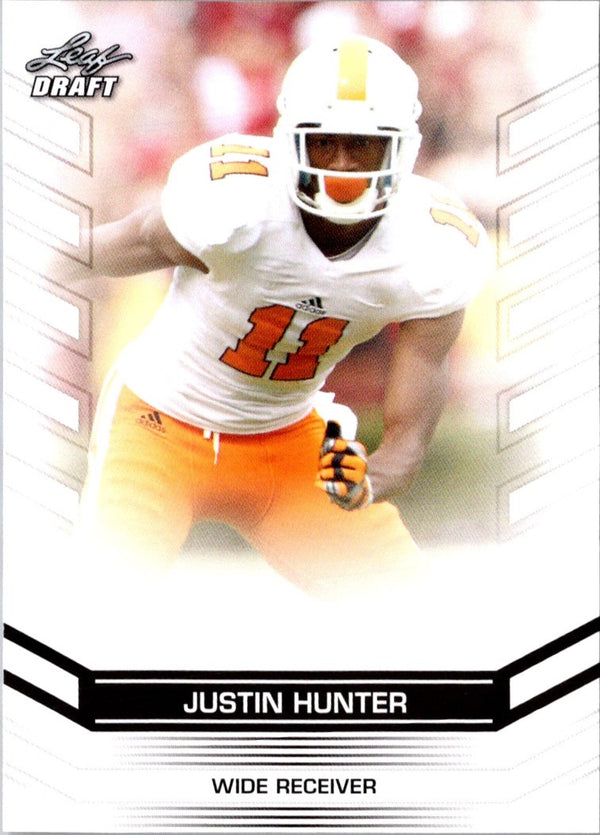 2013 Leaf Draft Justin Hunter #35