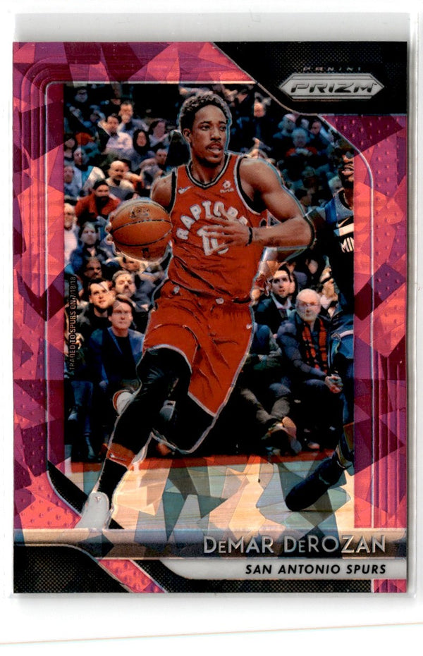 2018 Panini Prizm Prizms Pink Ice DeMar DeRozan #271