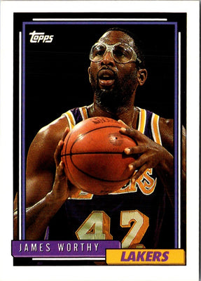 1992 Topps Gold James Worthy #255