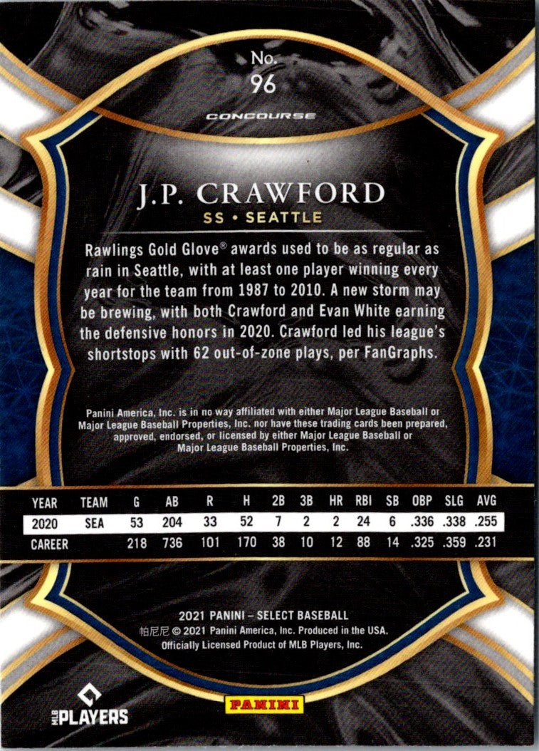 2021 Panini Select J.P. Crawford