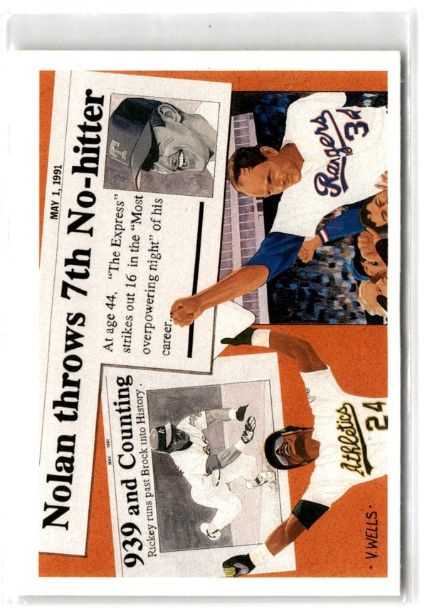 1991 topps Rickey Henderson #1