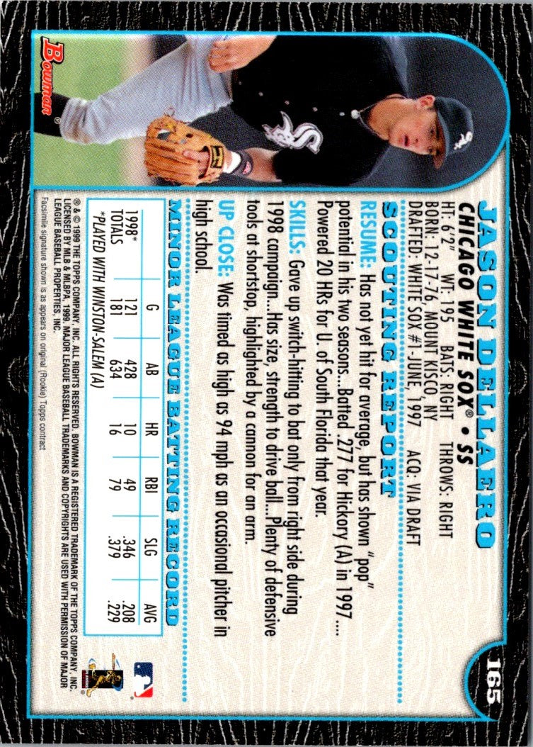 1999 Bowman Jason Dellaero