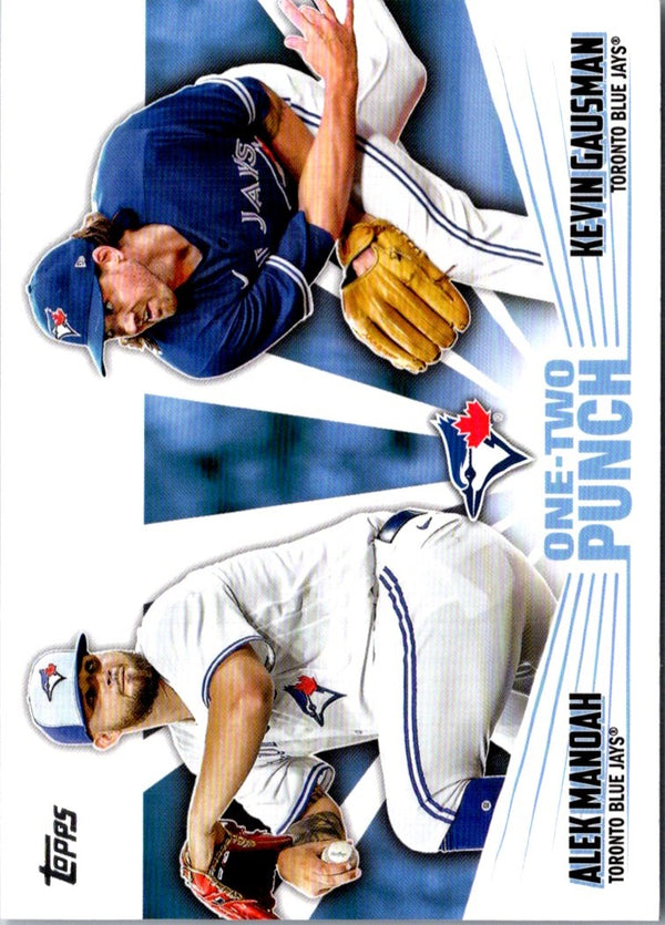 2023 Topps One-Two Punch Alek Manoah/Kevin Gausman #12P-9