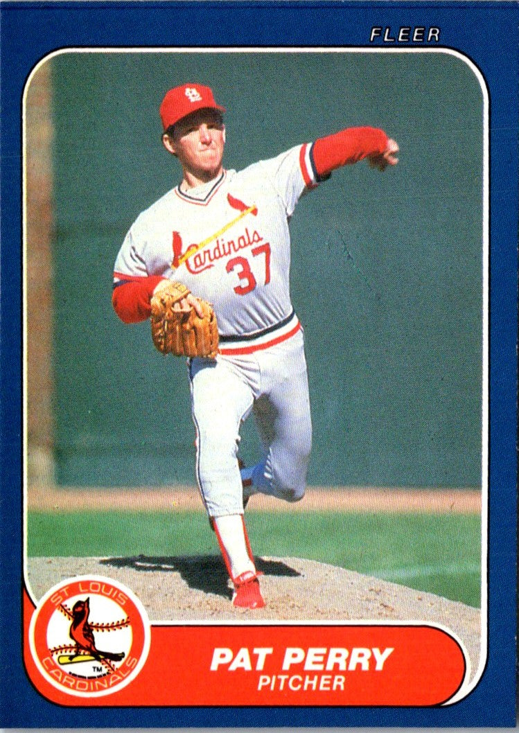 1986 Fleer Update Pat Perry