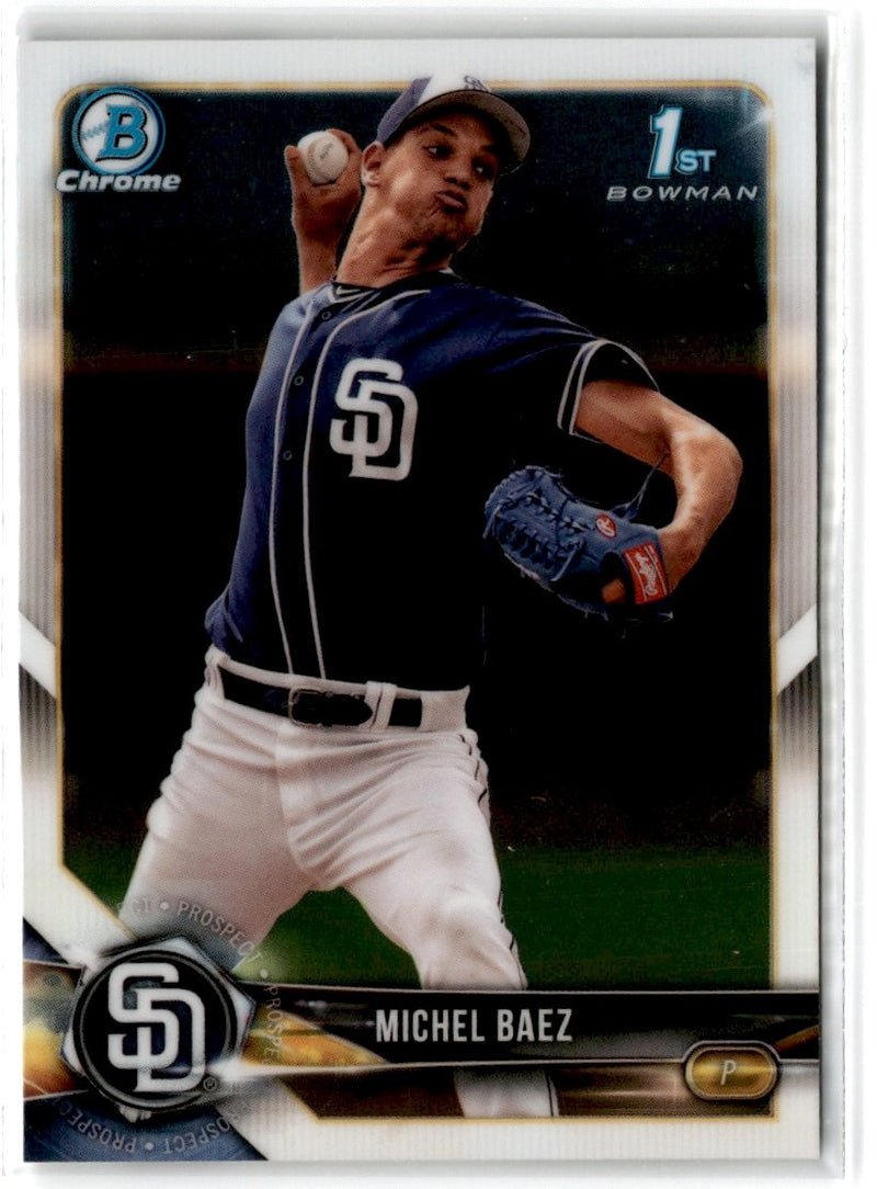 2018 Bowman Chrome Prospects Michel Baez