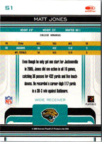 2006 Donruss Gridiron Gear Matt Jones #51