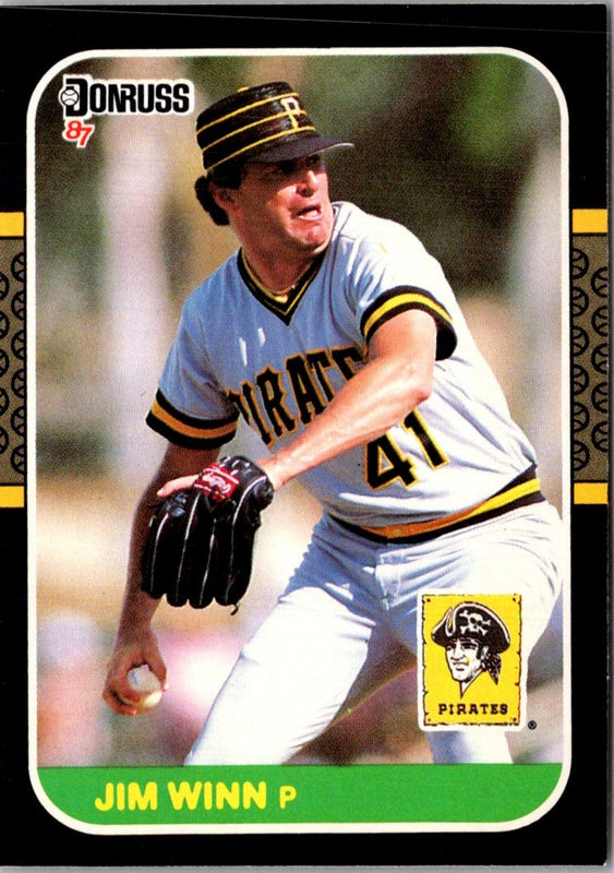 1987 Donruss Jim Winn #312
