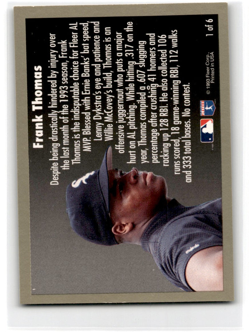 1993 Fleer Frank Thomas