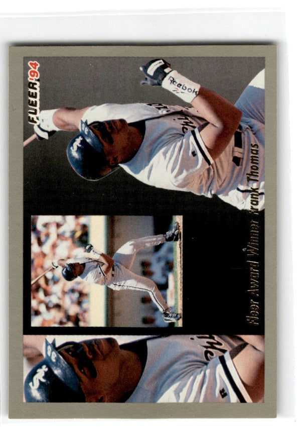 1993 Fleer Frank Thomas #4