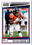 2022 Score Melvin Gordon III