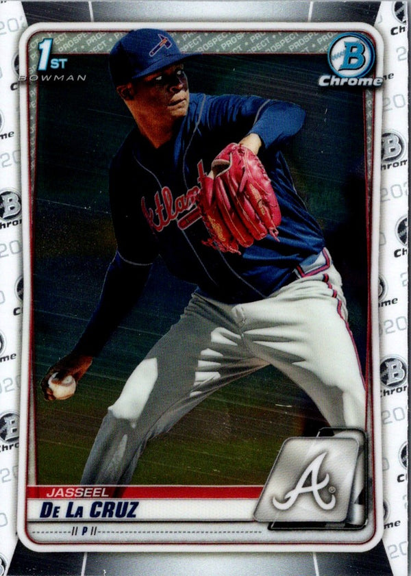 2020 Bowman Chrome Prospects Jasseel De La Cruz #BCP-115