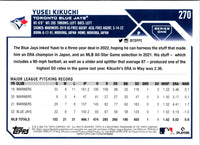 2023 Topps Royal Blue Yusei Kikuchi #270