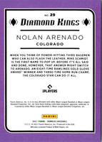 2021 Donruss Holo Purple Nolan Arenado #29