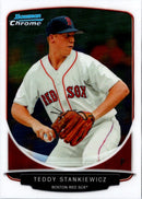 2013 Bowman Draft Picks & Prospects Chrome Teddy Stankiewicz