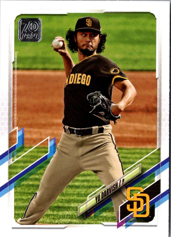 2021 Topps Orange Star Yu Darvish #357