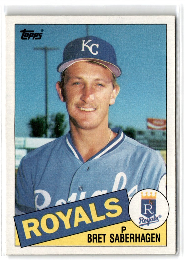 1985 Topps Bret Saberhagen #23 Rookie