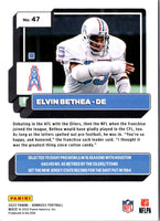 2022 Donruss Blue Press Proof Elvin Bethea #47