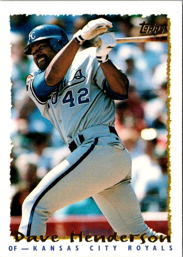 1994 Topps Dave Henderson #708