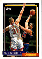 1992 Topps Gold Brad Daugherty #352