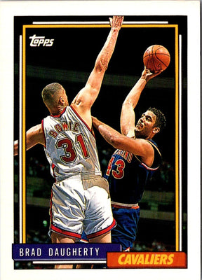 1992 Topps Gold Brad Daugherty #352