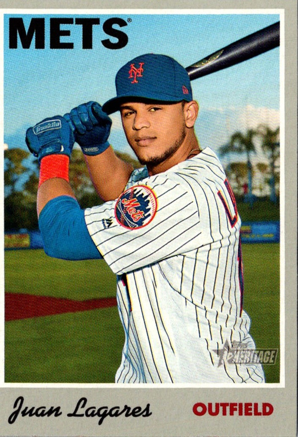 2019 Topps Heritage Juan Lagares #26