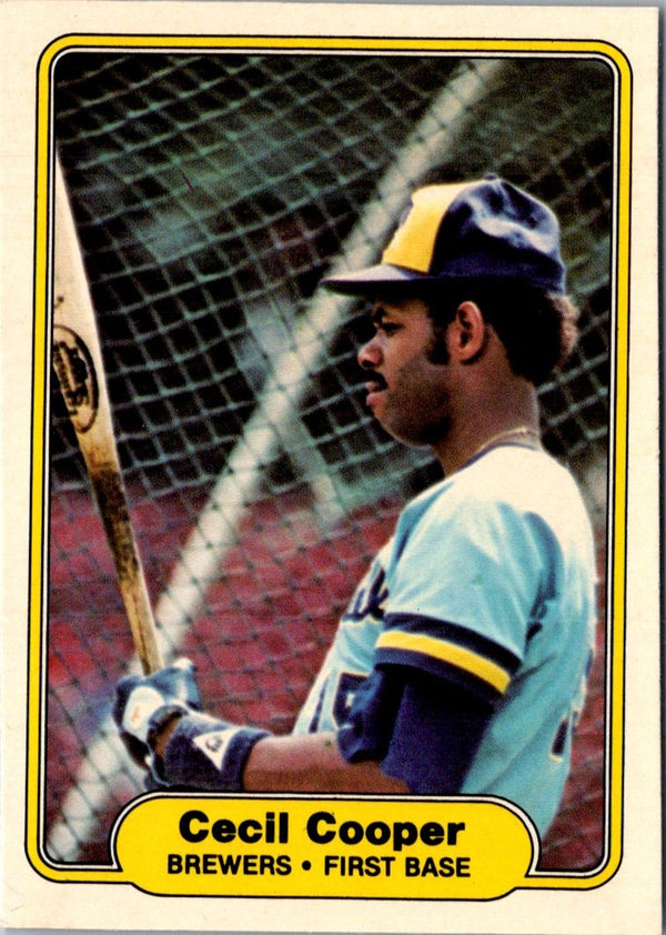 1982 Fleer Cecil Cooper #138