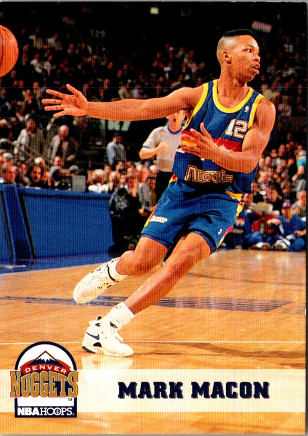 1993 Hoops Mark Macon #55