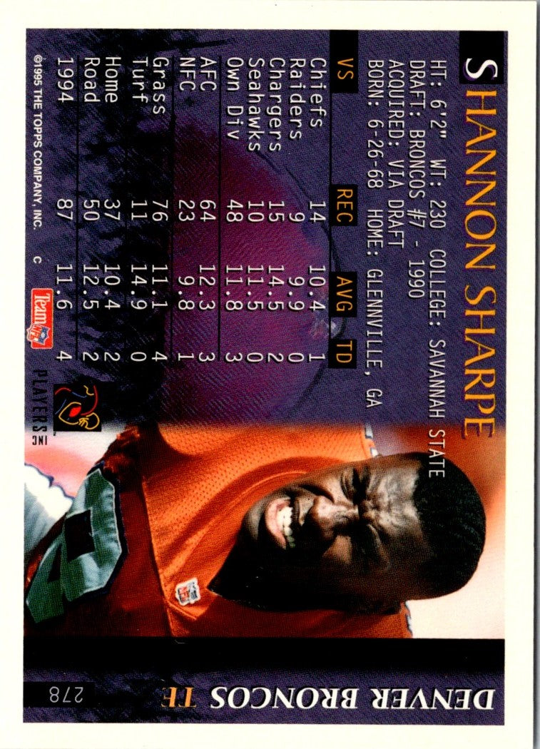 1995 Bowman Shannon Sharpe