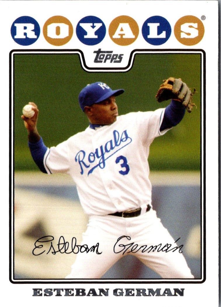 2008 Topps Esteban German