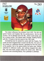 1991 Ultra Pat Harlow #285 Rookie