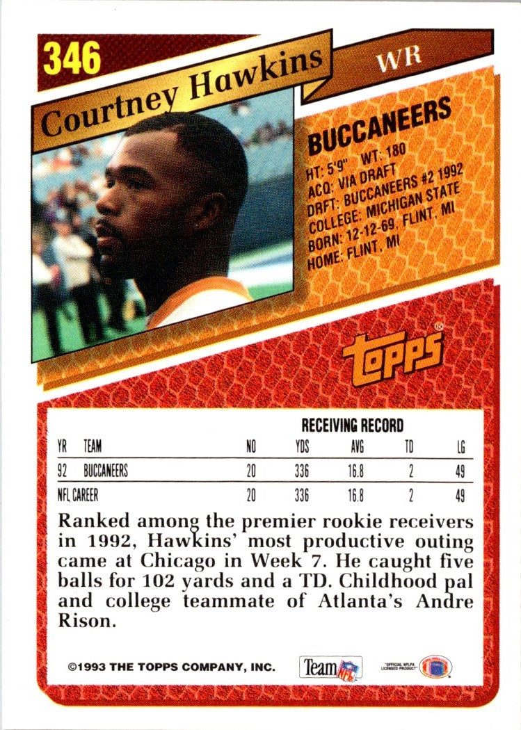 1993 Topps Courtney Hawkins