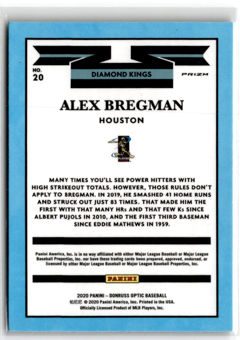 2020 Panini Chronicles Limited Alex Bregman