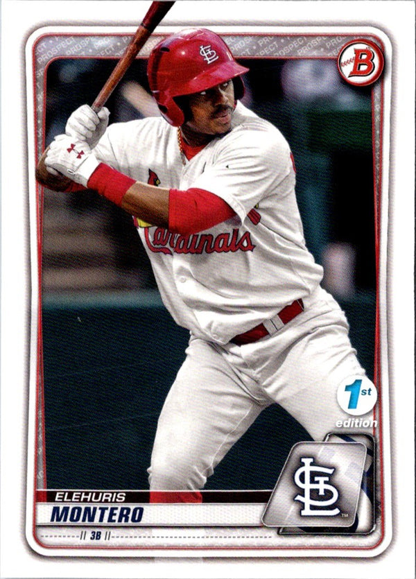 2020 Bowman 1st Edition Elehuris Montero #BFE-32