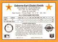 1989 Donruss All-Stars Ozzie Smith #37