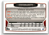 2013 Bowman Chrome Prospects Blue Wave Jonathan Griffin #BCP2