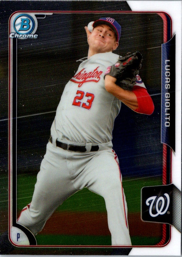 2015 Bowman Chrome Prospects Lucas Giolito #BCP200