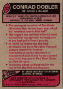 1977 Topps Conrad Dobler