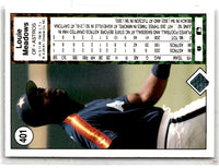 1989 Upper Deck Louie Meadows #401 Rookie
