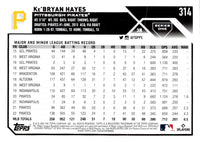 2023 Topps Ke'Bryan Hayes #314