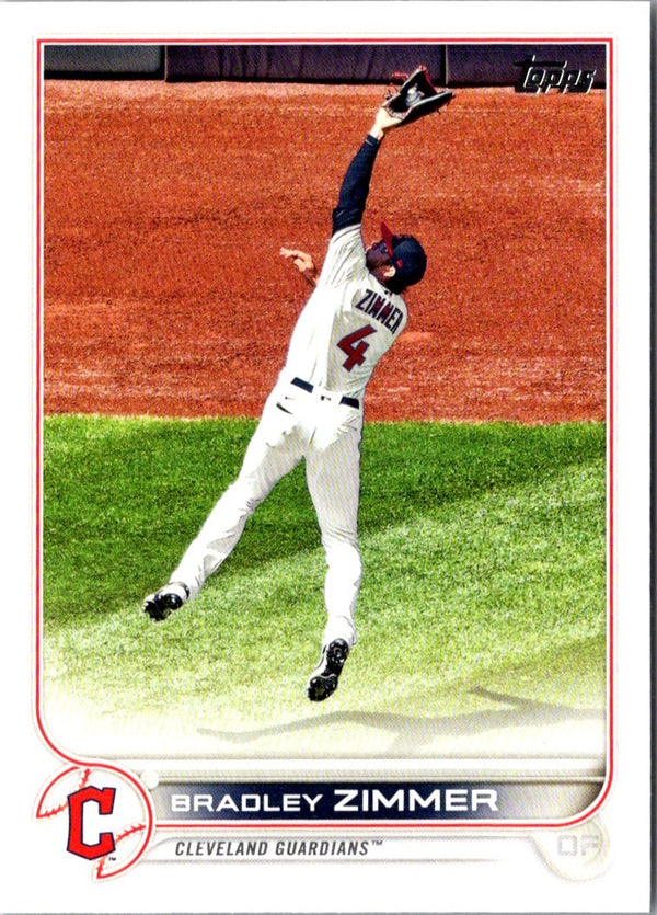 2022 Topps Orange Star Bradley Zimmer #407