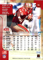2000 Leaf Rookies & Stars Charlie Garner #76