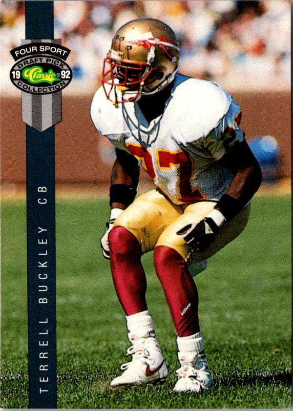 1993 Pro Set Power Terrell Buckley #127