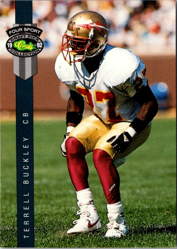 1993 Pro Set Power Terrell Buckley #127