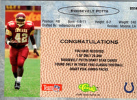 1993 Classic Draft Stars Roosevelt Potts #DS14