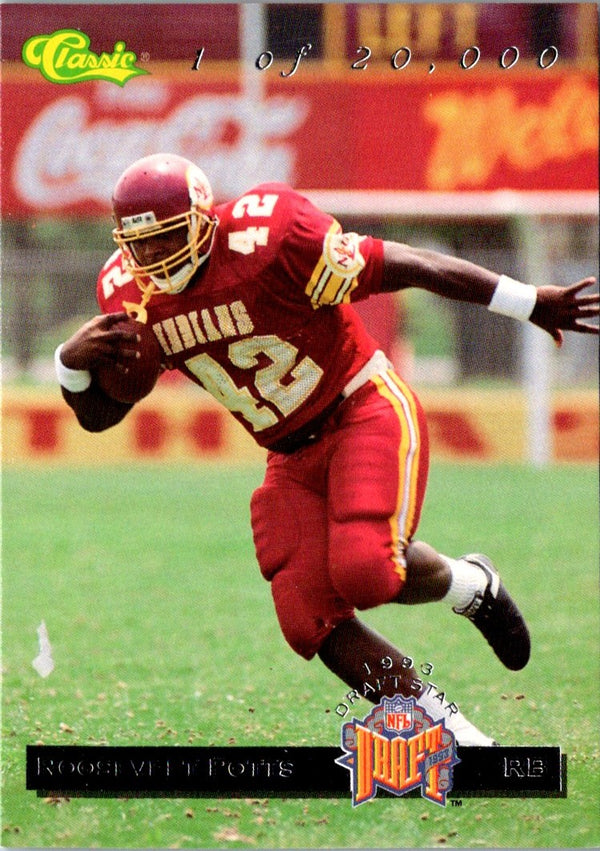 1993 Classic Draft Stars Roosevelt Potts #DS14