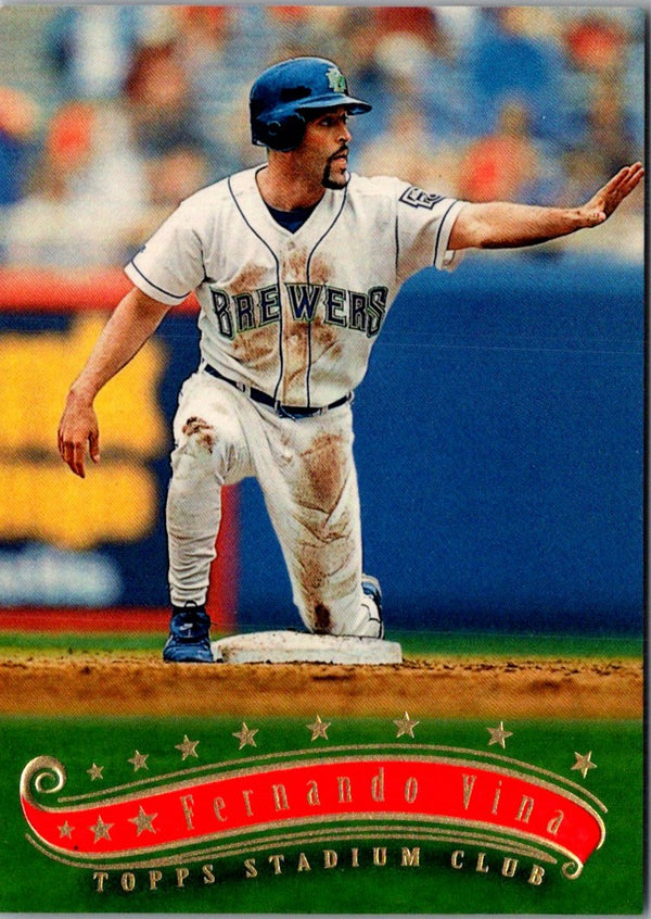 1997 Stadium Club Fernando Vina #81