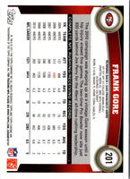 2011 Topps Chrome Frank Gore #201