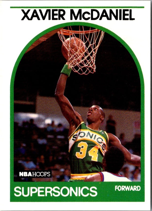 1989 Hoops Xavier McDaniel #70