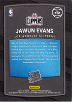 2017 Donruss Optic Blue Velocity Jawun Evans #162