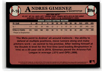 2020 Topps Update Prospects Andres Gimenez #P-16
